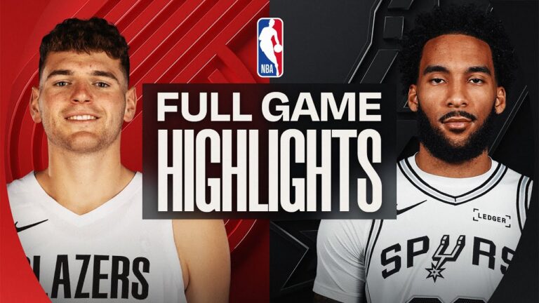 TRAIL BLAZERS at SPURS FULL GAME HIGHLIGHTS January 3, 2026