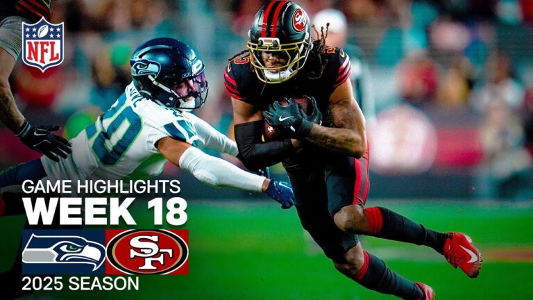 Seattle Seahawks vs San Francisco 49ers Game Highlights 2025 NFL Season Week 18