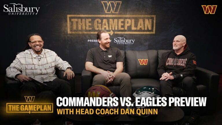 HC Dan Quinn Previews Commanders vs. Eagles Season Finale Washington Commanders The Gameplan