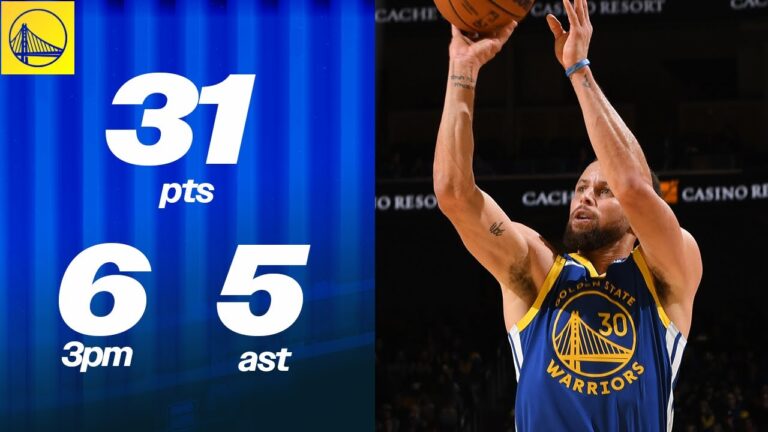 Stephen Curry Puts on a Show in Warriors Win Over Jazz
