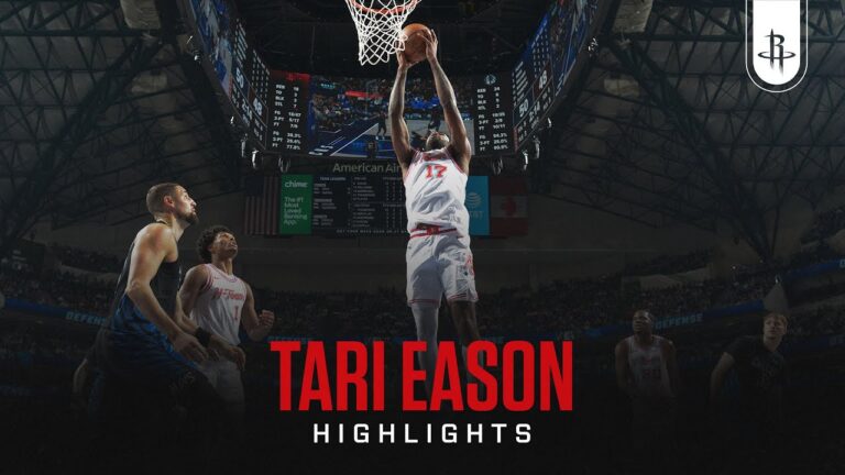 Tari Eason (19 points) Highlights vs. Dallas Mavericks