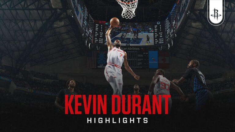 Kevin Durant (34 points) Highlights vs. Dallas Mavericks