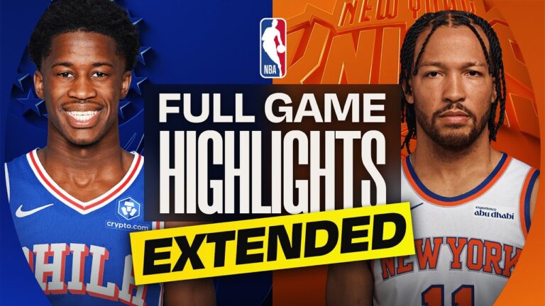 EXTENDED: 76ERS at KNICKS FULL GAME HIGHLIGHTS January 3, 2026