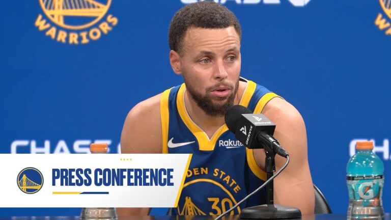 Stephen Curry Recaps Warriors Win Over Jazz