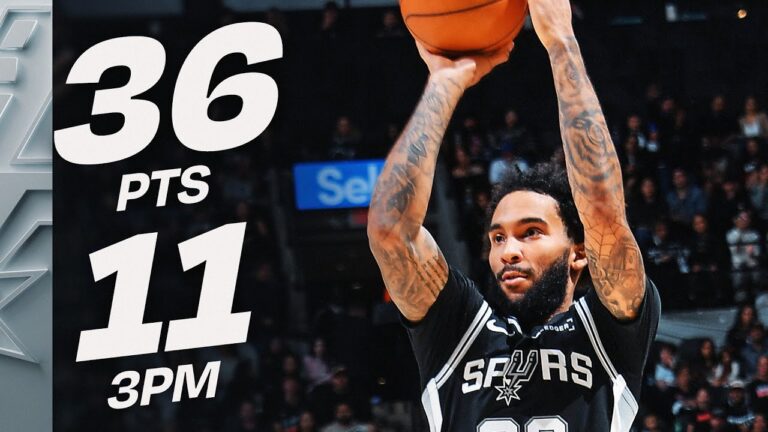 Julian Champgnie’s CAREER-HIGH Shooting Night vs Knicks December 31, 2025