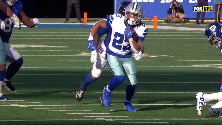 Blue showcases his skills on 27-yard run