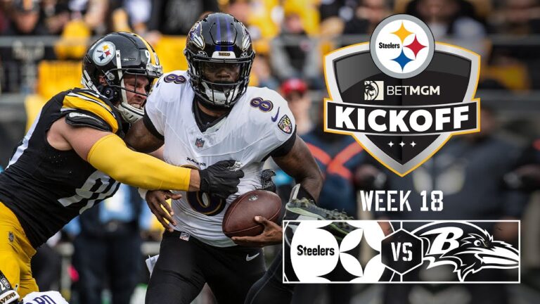 Steelers vs. Ravens Week 18 Preview Steelers Kickoff Pittsburgh Steelers