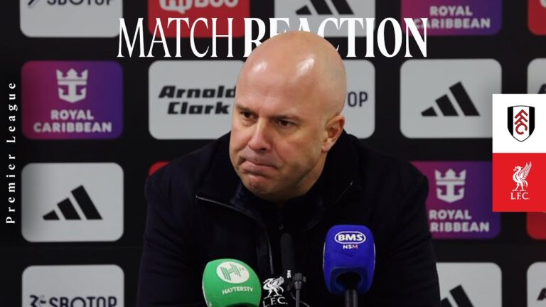 Fulham draw, Ekitike Injury Update Arne Slot’s Press Conference Fulham 2-2 Liverpool