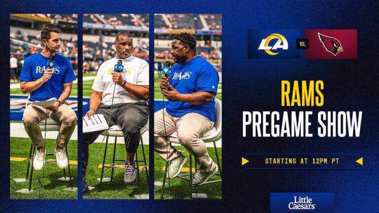 Rams-Cardinals Pregame Show From SoFi Stadium Players To Watch, Game Predictions & More