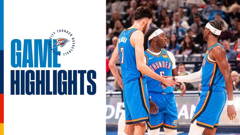 OKC Thunder vs Portland Trail Blazers Game Highlights December 31, 2025