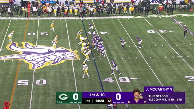 Every Justin Jefferson Catch from 101-Yard Game Vikings vs. Packers Week 18