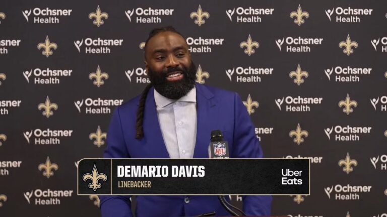 Demario Davis Saints-Falcons Postgame 2025 NFL Week 18