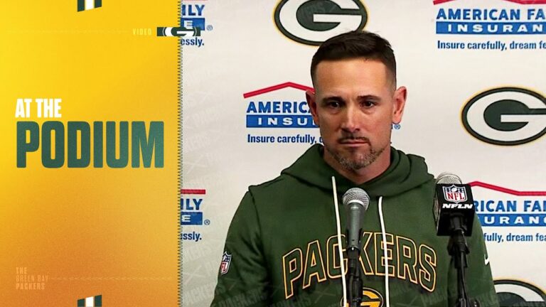 Matt LaFleur: ‘We couldn’t get enough going offensively vs. Vikings