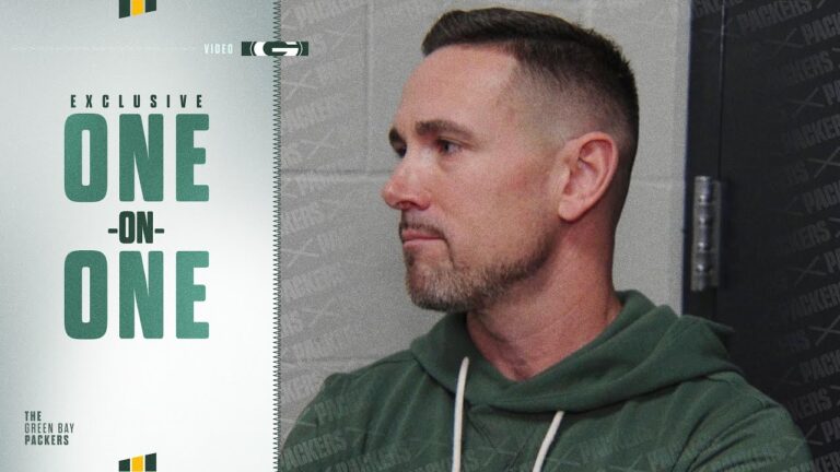 Matt LaFleur 1-on-1 on young players’ performance: ‘They played hard’