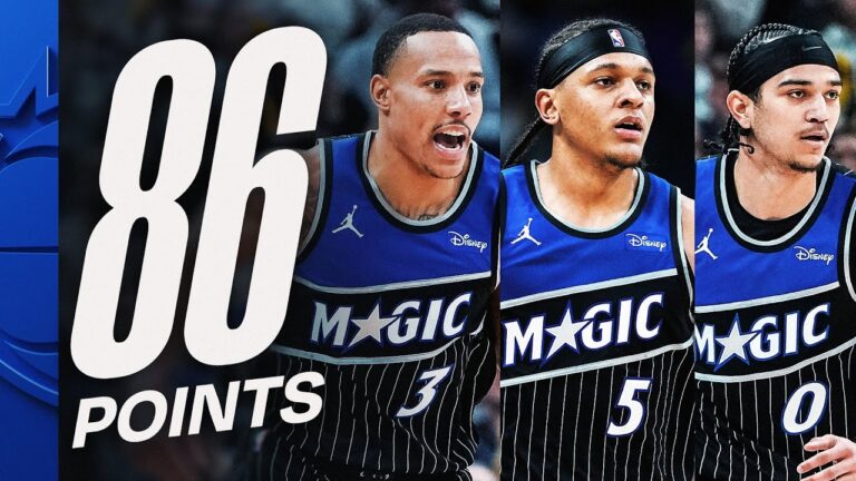 Magic Trio Bane, Banchero & Black Drop 86 PTS vs Pacers January 4, 2026