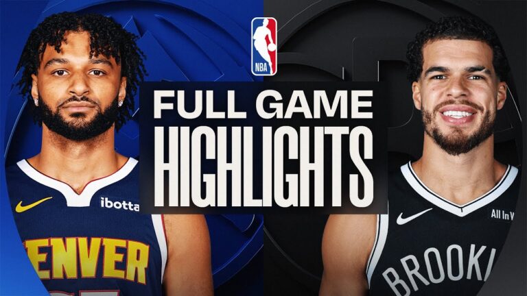 NUGGETS at NETS FULL GAME HIGHLIGHTS January 4, 2026