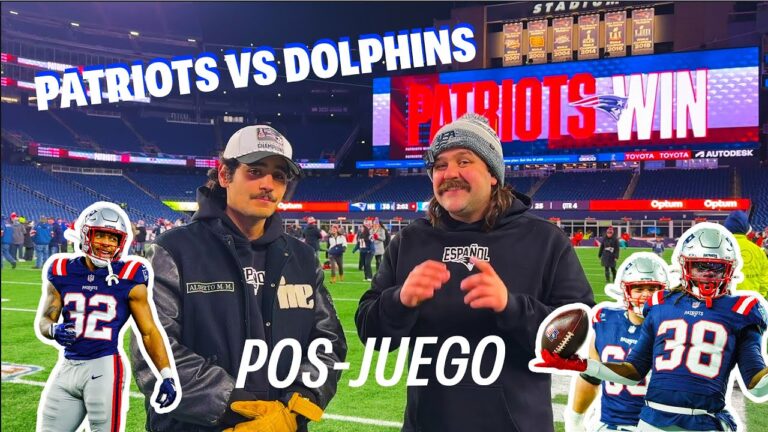 Mundo Patriota: Nos fuimos de pesca! VICTORIA ABSOLUTA vs. Dolphins rumbo a los playoffs sorteo