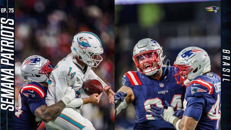 Stevenson brilha em nova vitória do Patriots. Reação imediata e o que esperar do Wild Card. Ep.75