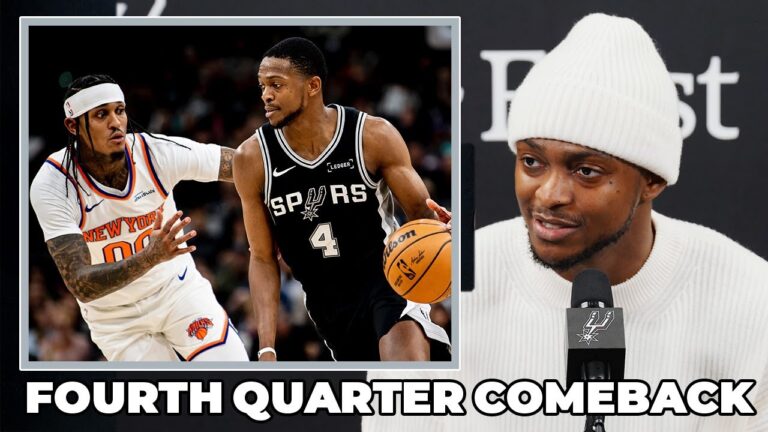 De’Aaron Fox on Team Resilience and Fourth Quarter Comeback