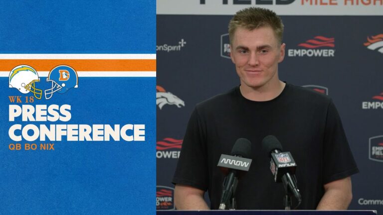 QB Bo Nix on clinching AFC’s top seed: ‘Its the best possible position to be in’