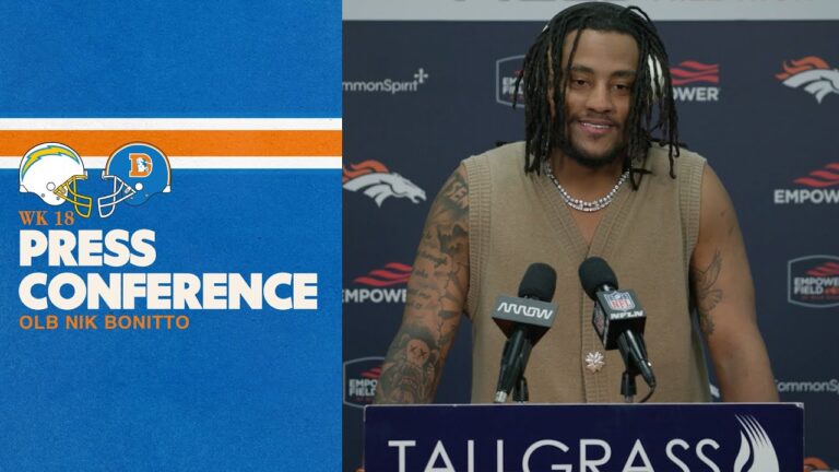 OLB Nik Bonitto on Broncos’ progress in recent years: ‘It’s really special’