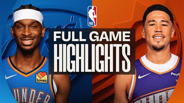 THUNDER at SUNS FULL GAME HIGHLIGHTS January 4, 2026