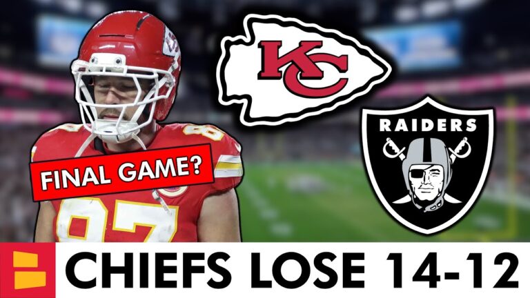 Kansas City Chiefs Lose 14-12 To The Las Vegas Raiders: Why The Loss Is Great News!