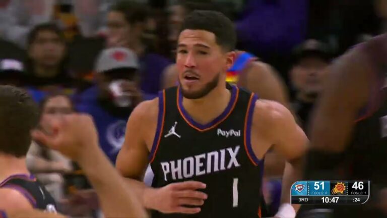 Devin Booker Scores 24 Points, Hits Game Winner in Phoenix Suns Win Over Oklahoma City Thunder