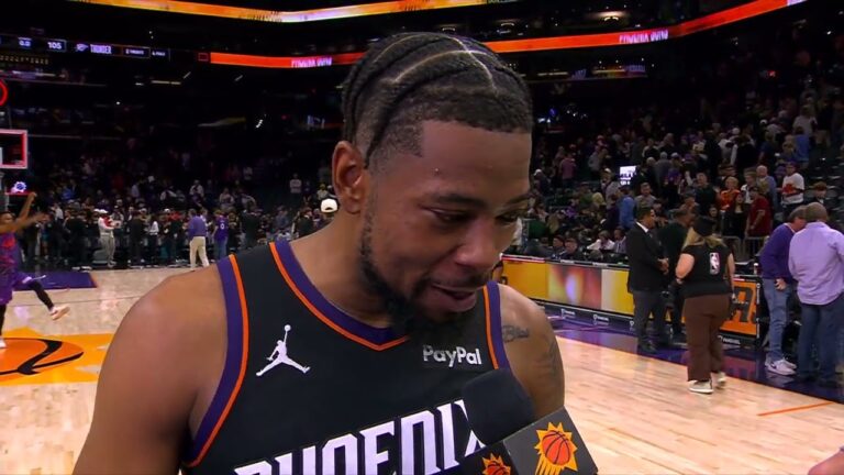 Jordan Goodwin Postgame Interview Following Phoenix Suns Win Over OKC Thunder