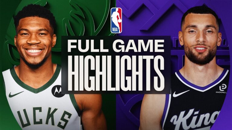 BUCKS at KINGS FULL GAME HIGHLIGHTS January 4, 2026