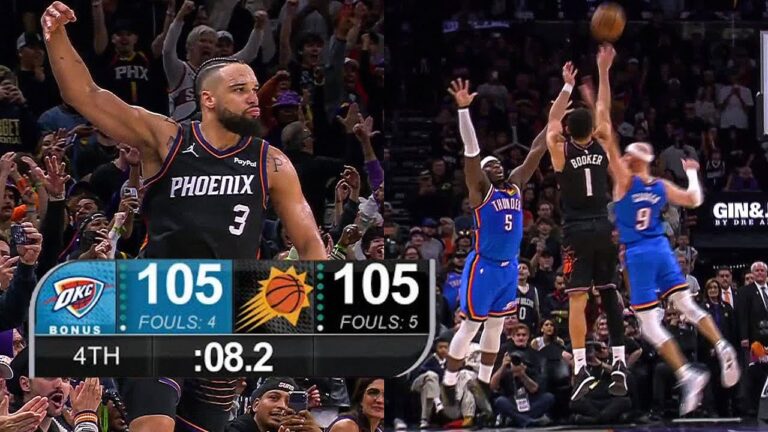 Final 4:52 WILD ENDING Thunder at Suns January 4, 2026