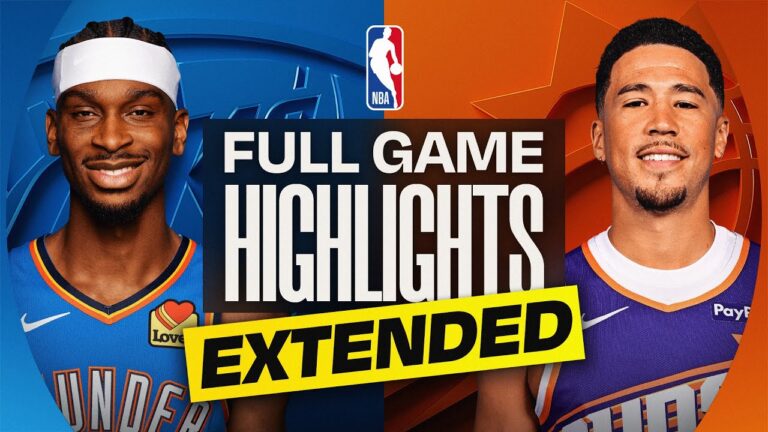 EXTENDED: THUNDER at SUNS FULL GAME HIGHLIGHTS January 4, 2026