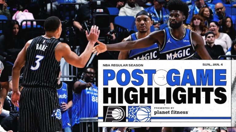 Postgame Highlights: Indiana Pacers Vs. Orlando Magic 1.04.26 Presented By Planet Fitness