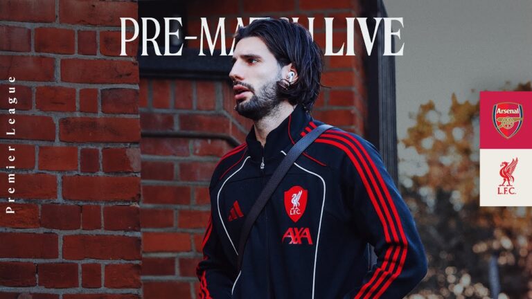 Matchday Live: Arsenal vs Liverpool Premier League build-up from the Emirates Stadium
