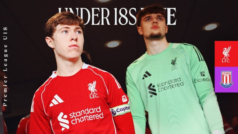 LIVE: Liverpool U18 vs Stoke City Premier League U18