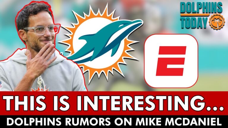 Miami Dolphins Fans Receive An INTERESTING Update On Mike McDaniel