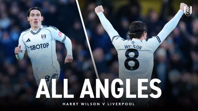 ALL ANGLES Harry Wilson slides ball past Alisson Cheeky flick from Raúl for the assist