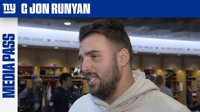 Jon Runyan on O-line&39s Consistency This Season New York Giants