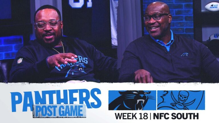 Panthers at Buccaneers & Saints at Falcons Week 18 Reaction Postgame Show Carolina Panthers