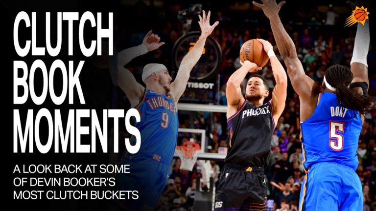 Clutch Devin Booker Moments Phoenix Suns