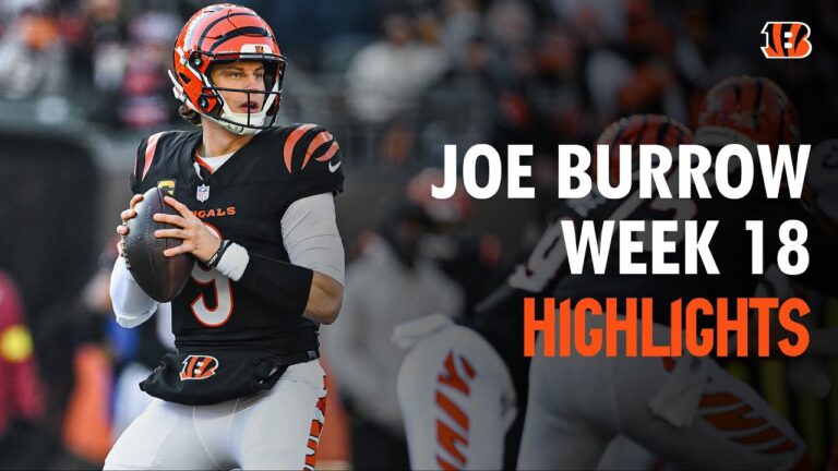 Joe Burrow best plays from 3-TD game vs. Browns Week 18