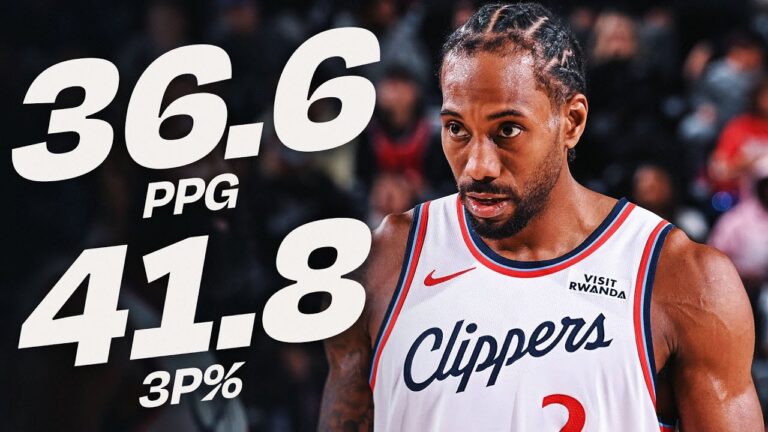 Kawhi Leonard Is On A 7-Game Tear