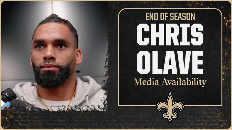 Saints WR Chris Olave’s end of season interview 2025 NFL Season