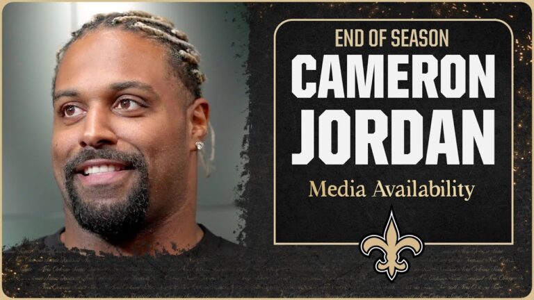 Saints DE Cam Jordan’s end of season interview 2025 NFL Season