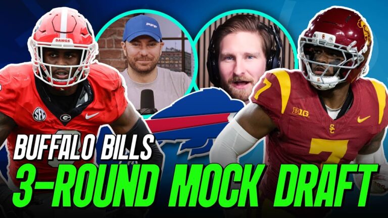 Buffalo Bills 3 Round Mock Draft PFF