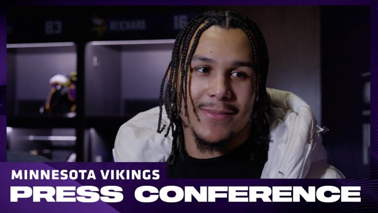 Minnesota Vikings Team Press Conferences Locker Room Clean Out Day 2025 Season