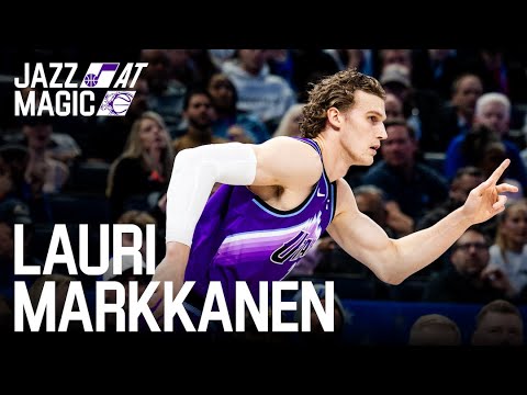 Lauri Markkanen Big Dunks In Orlando Utah Jazz