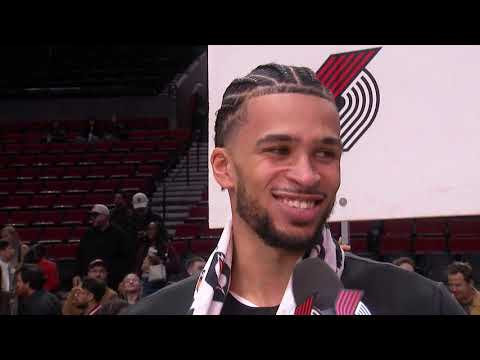 Toumani Camara Postgame Interview Brightside Windows Baseline Report vs 76ers February 9, 2026