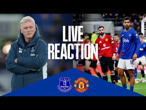 EVERTON 0-1 MAN UNITED Live post-match manager reaction