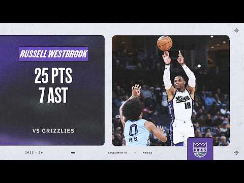 RUSS WITH 25 PTS VS GRIZZLIES Westbrook Highlights vs. Memphis 2.23.26
